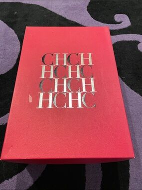 NWT Red Carolina Herrera empty shoe boxes